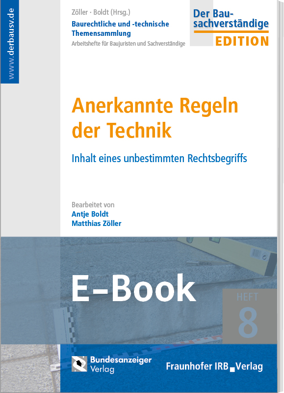 Anerkannte Regeln der Technik (E-Book)