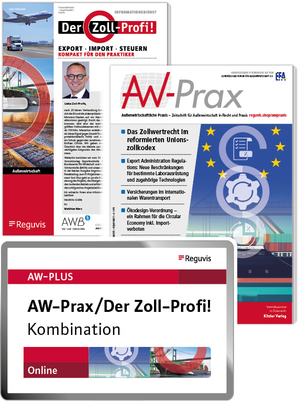 AW-Prax/Zoll-Profi Kombination Online AW-Prax/Zoll-Profi Kombination Online