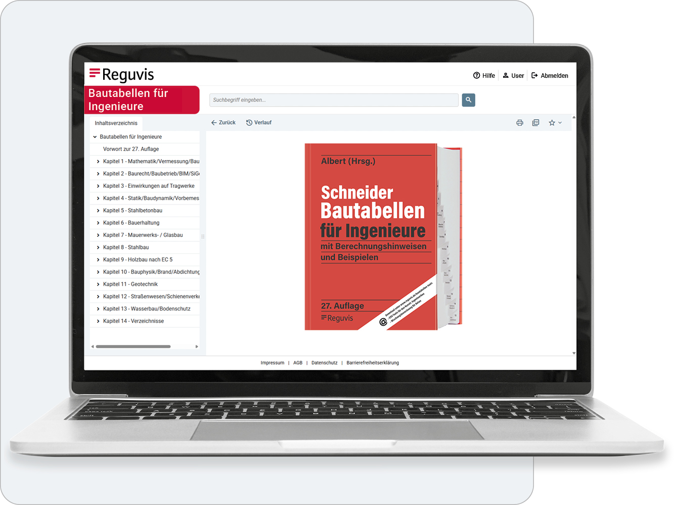 Bautabellen-digital - Bautabellen für Ingenieure