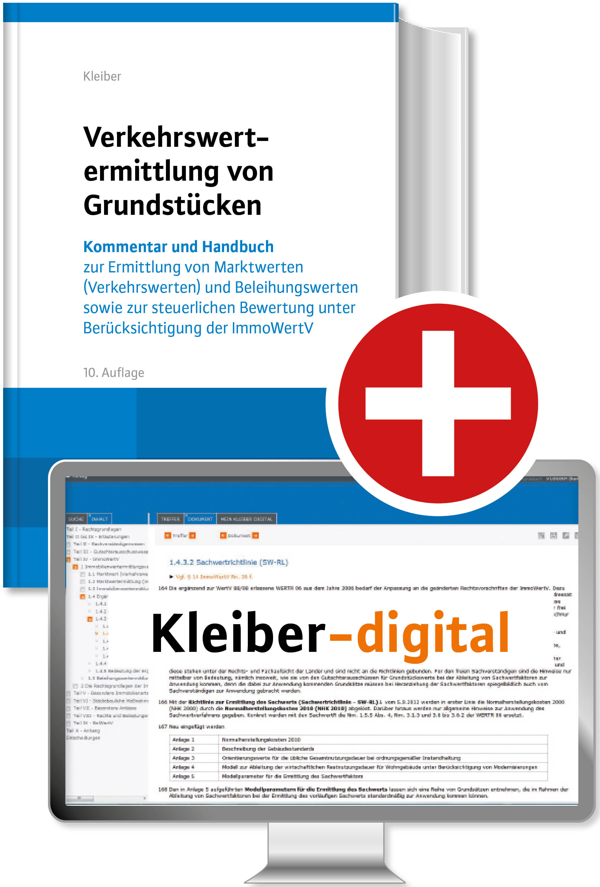 Verkehrswertermittlung von Grundstücken und Kleiber-digital Kombiangebot Verkehrswertermittlung von Grundstücken und Kleiber-digital Kombiangebot