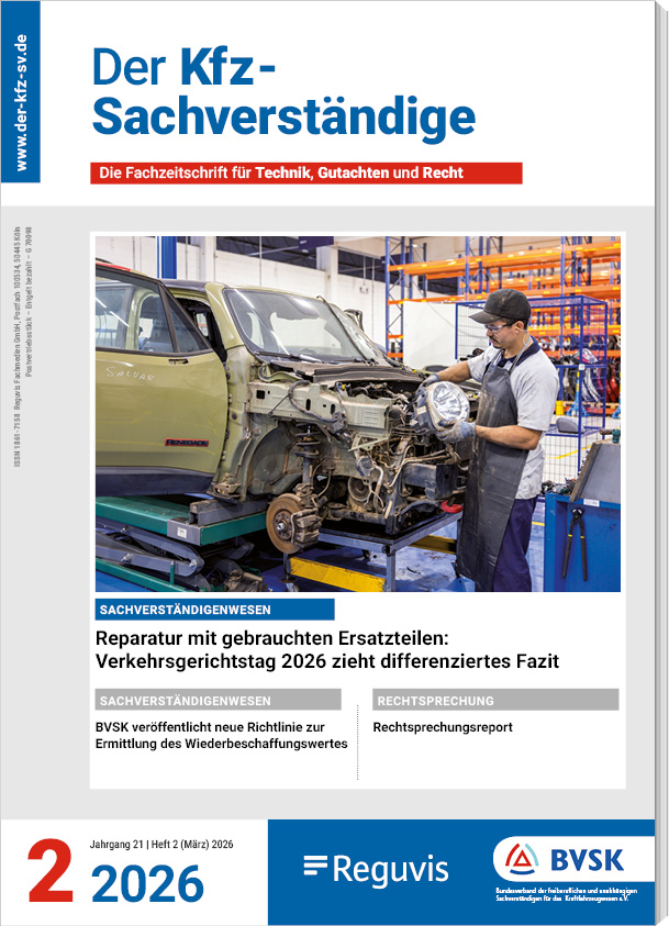 Der Kfz-Sachverständige