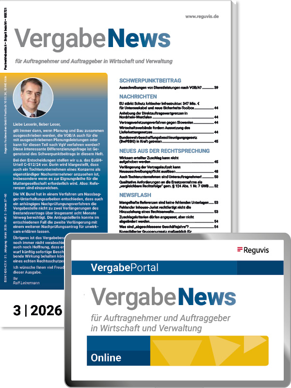 VergabeNews print + online