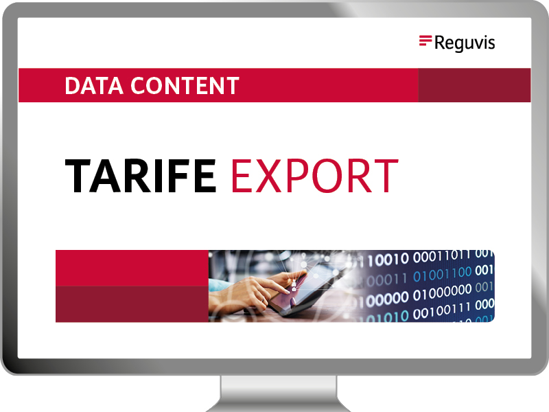 Data Content TARIFE EXPORT Data Content TARIFE EXPORT