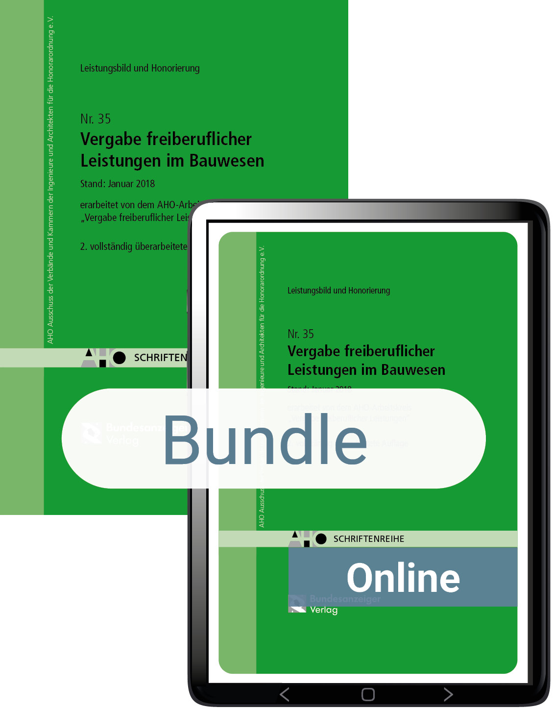 Vergabe freiberuflicher Leistungen im Bauwesen - Leistungsbild und Honorierung (Bundle)