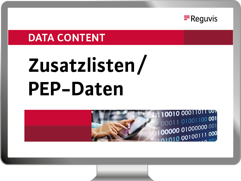 Data Content Zusatzlisten/PEP-Daten