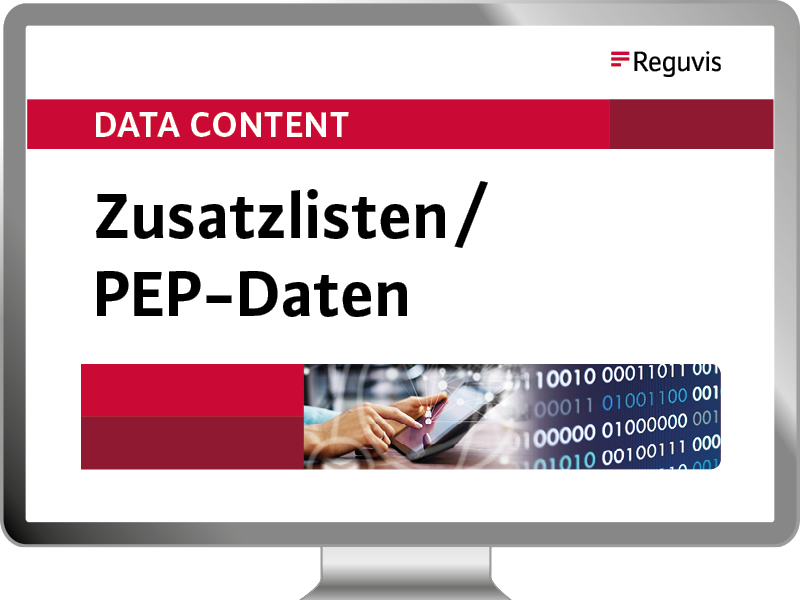 Data Content Zusatzlisten/PEP-Daten Data Content Zusatzlisten/PEP-Daten