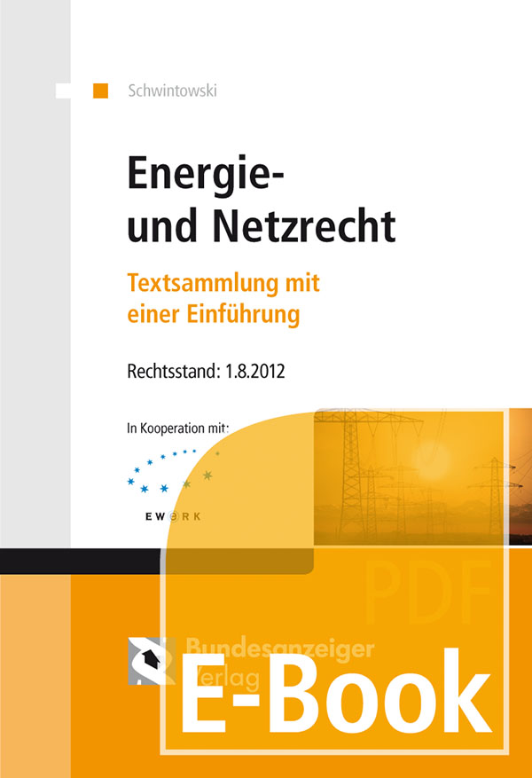 Energie- und Netzrecht (E-Book)