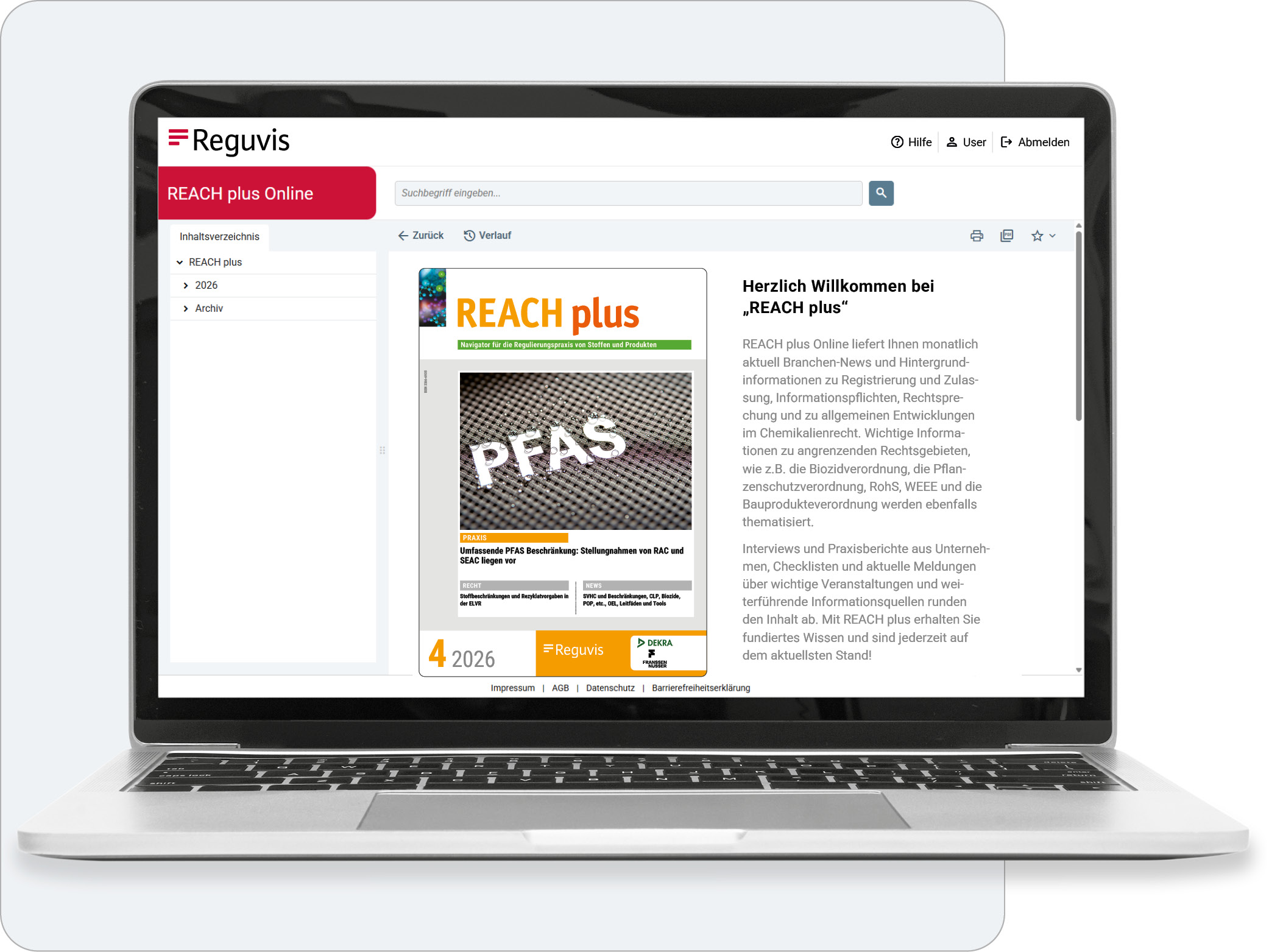 REACH plus - Online