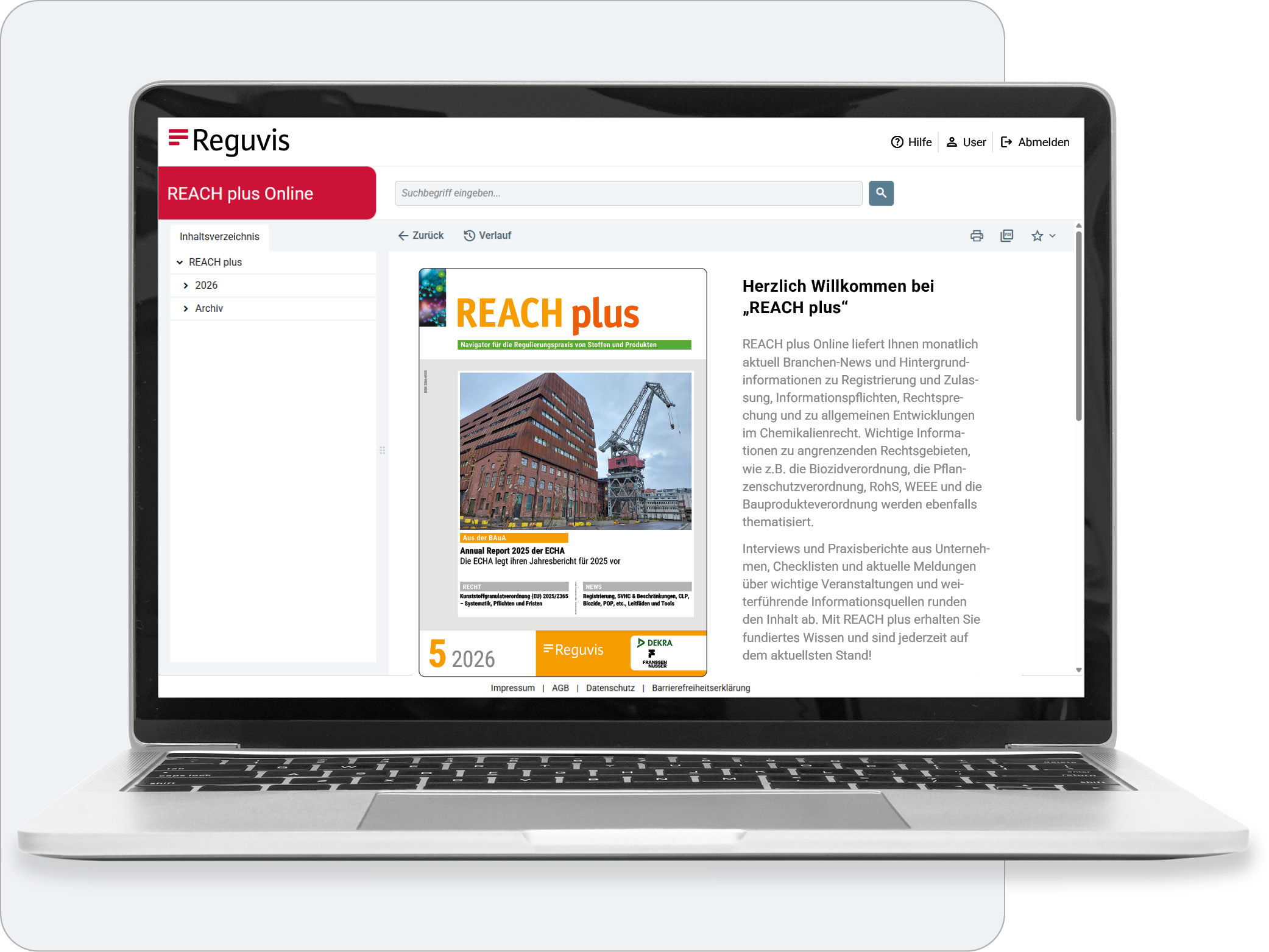 REACH plus - Online