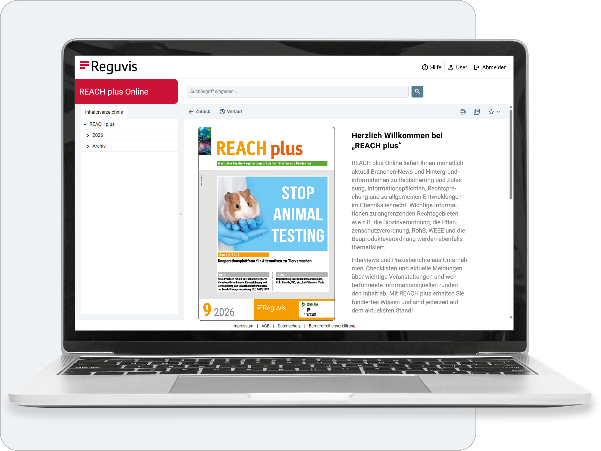 REACH plus - Online