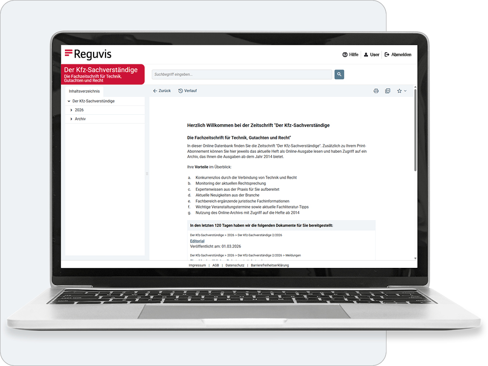 Der Kfz-Sachverständige Online