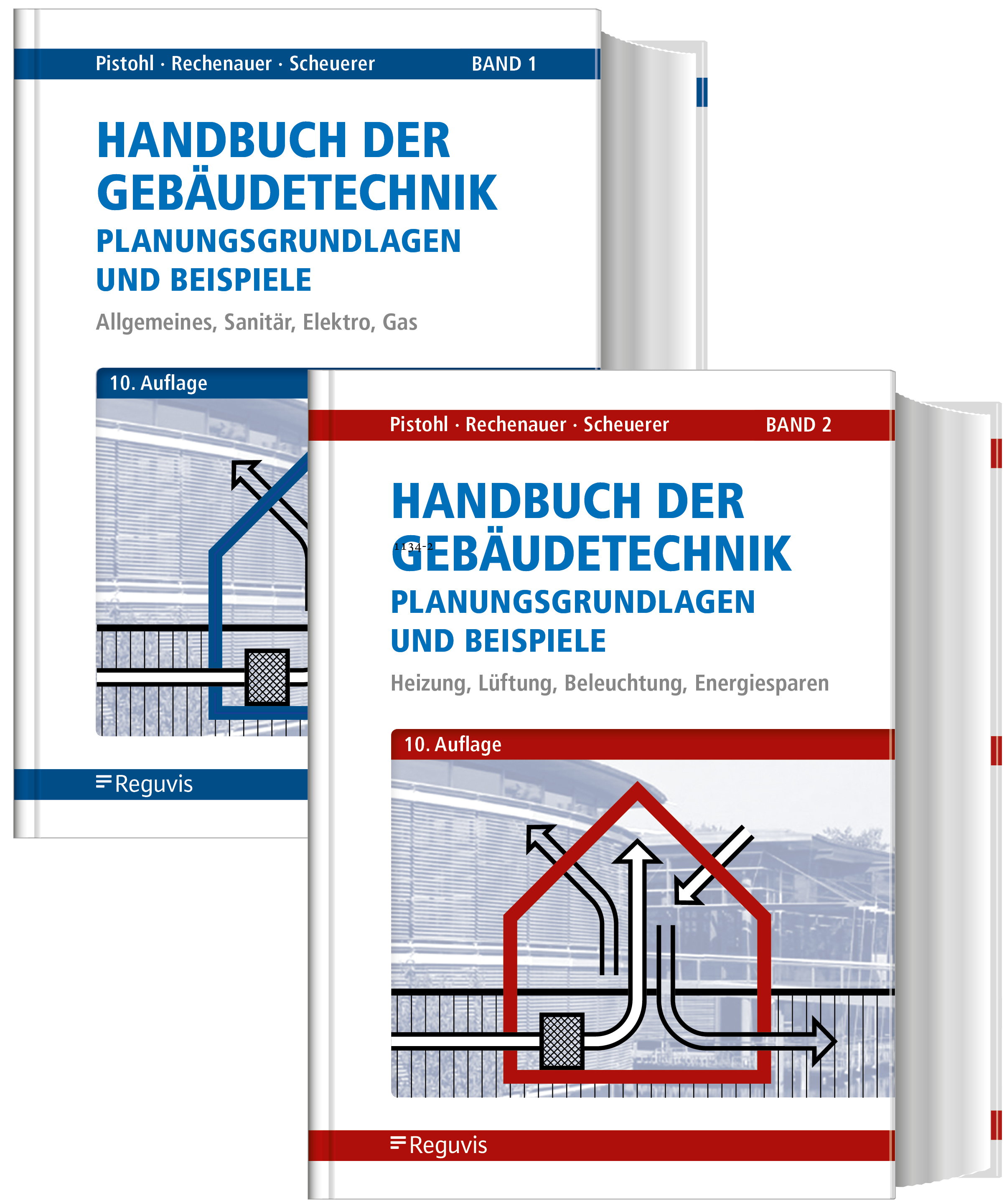 Bundle-Angebot: Handbuch der Gebäudetechnik - Band 1 und 2