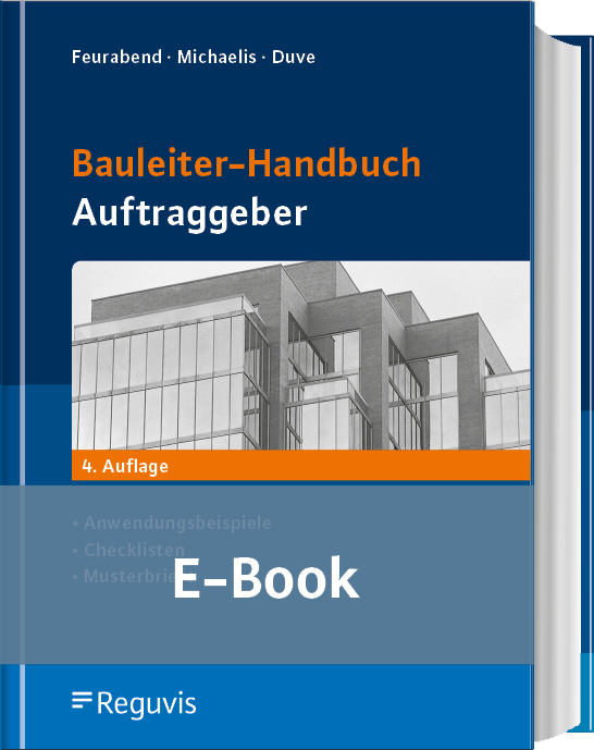 Bauleiter-Handbuch Auftraggeber (E-Book)