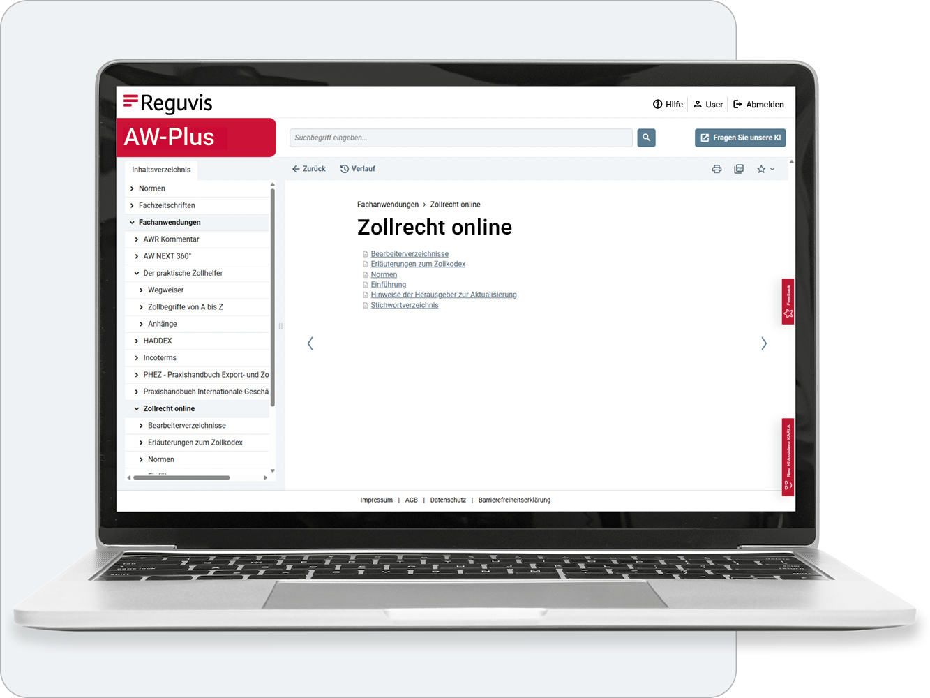 Zollrecht Online