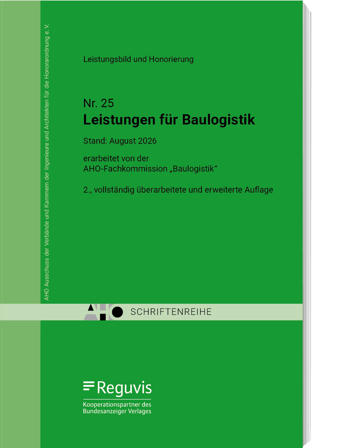 Leistungsbild und Honorierung - Leistungen für Baulogistik