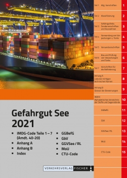 Gefahrgut See 2021 - IMDG-Code 2021 Gefahrgut See 2021 - IMDG-Code 2021