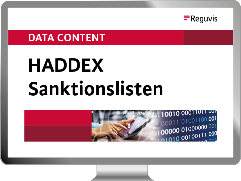 Data Content HADDEX Sanktionslisten Data Content HADDEX Sanktionslisten