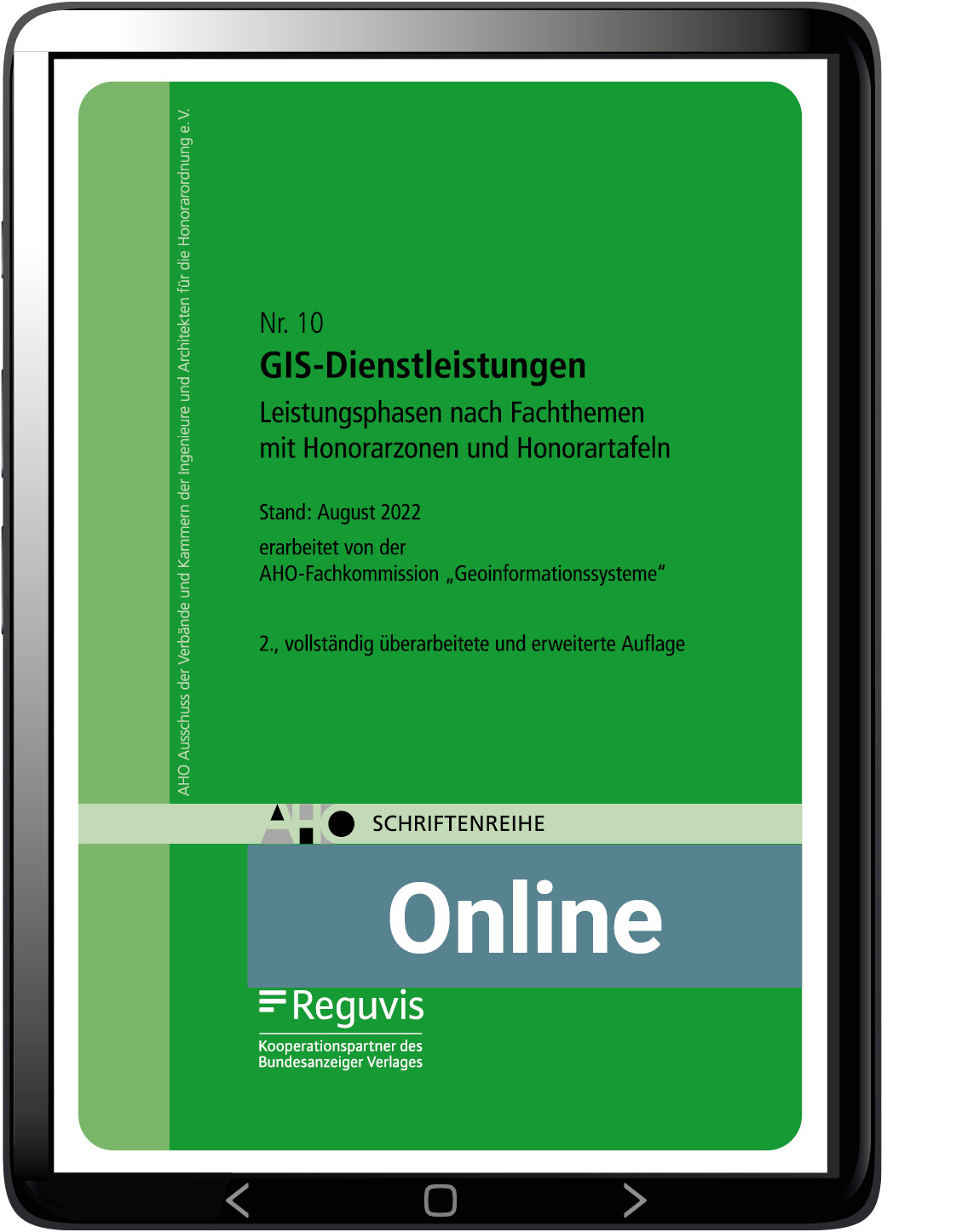 Geoinformationssysteme (GIS) - Leistungsphasen nach Fachthemen (online)