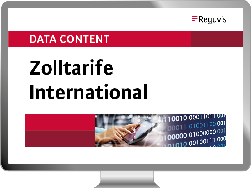 Data Content              Zolltarife International
