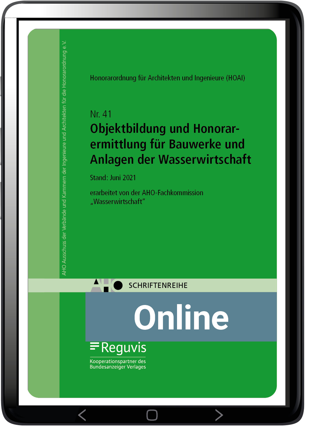 Objektbildung und Honorarermittlung für Bauwerke und Anlagen der Wasserwirtschaft (online)