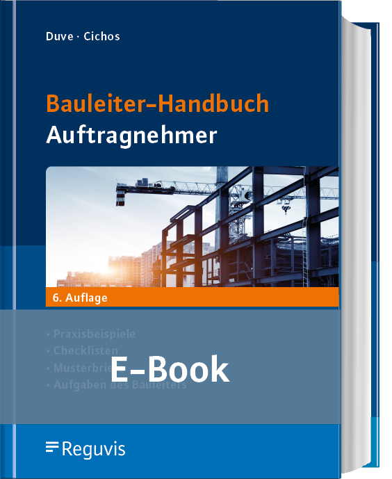 Bauleiter-Handbuch Auftragnehmer (E-Book)