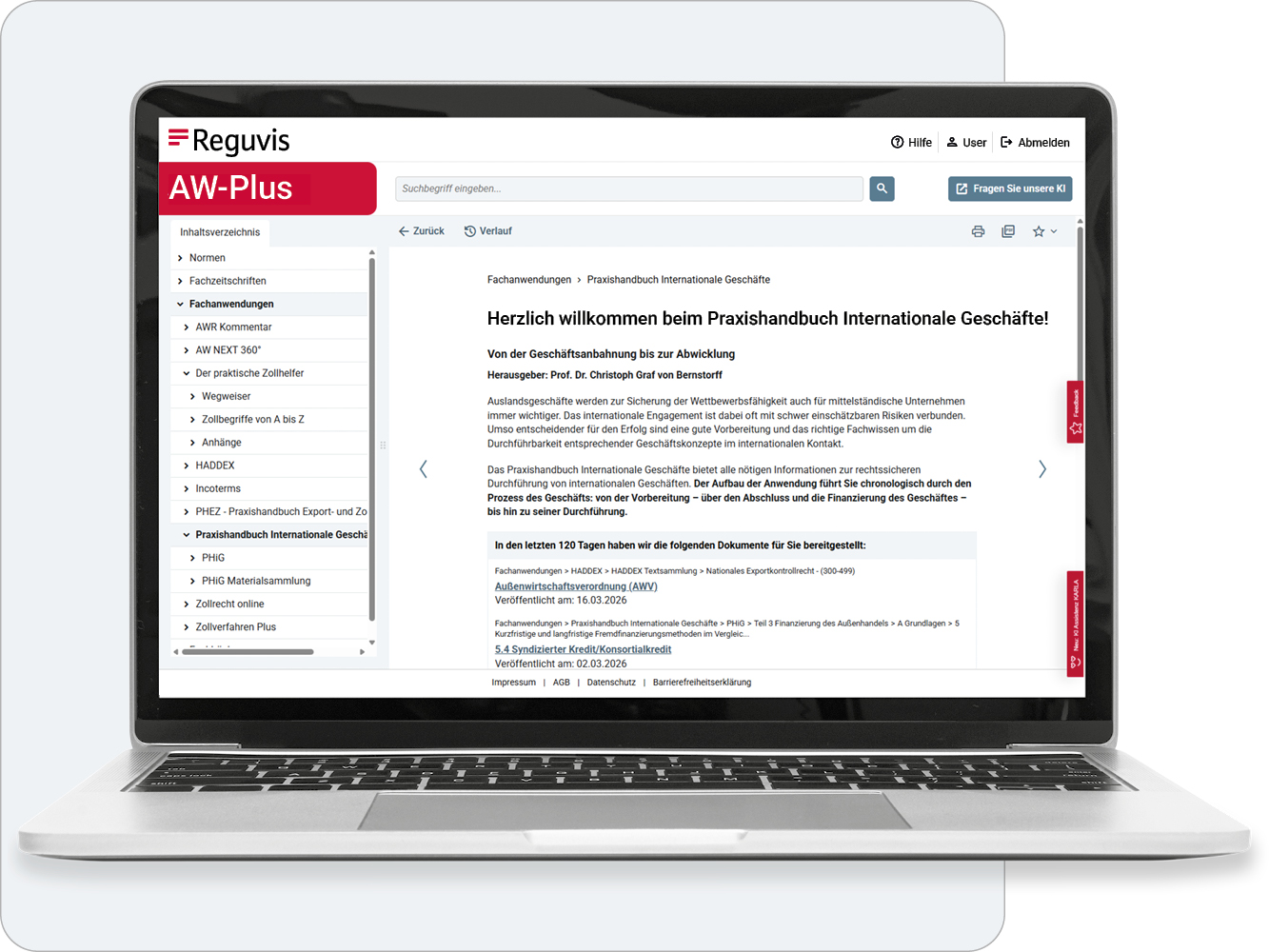 Praxishandbuch Internationale Geschäfte Online