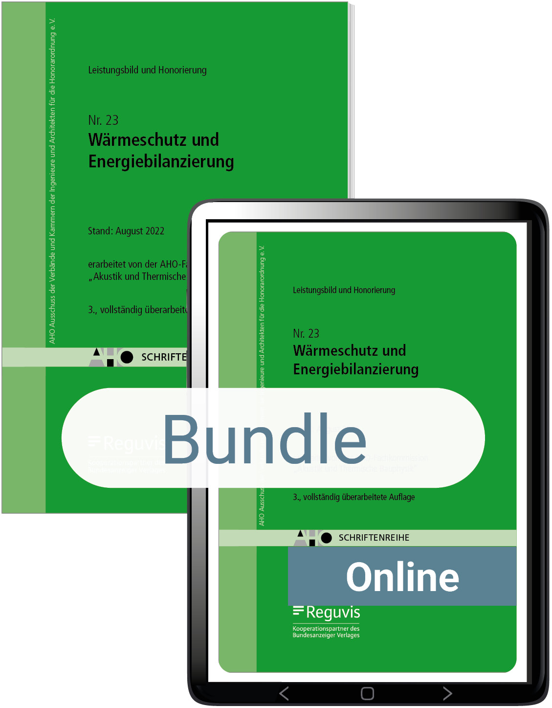 Wärmeschutz und Energiebilanzierung – Leistungsbild und Honorierung (Bundle)