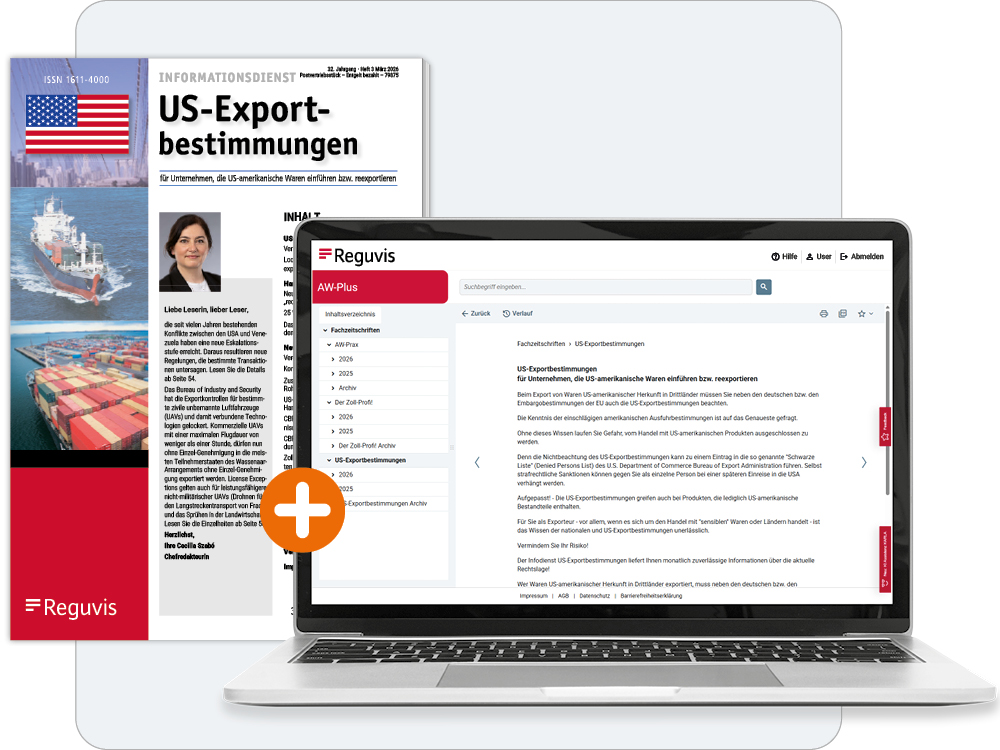 US-Exportbestimmungen Online