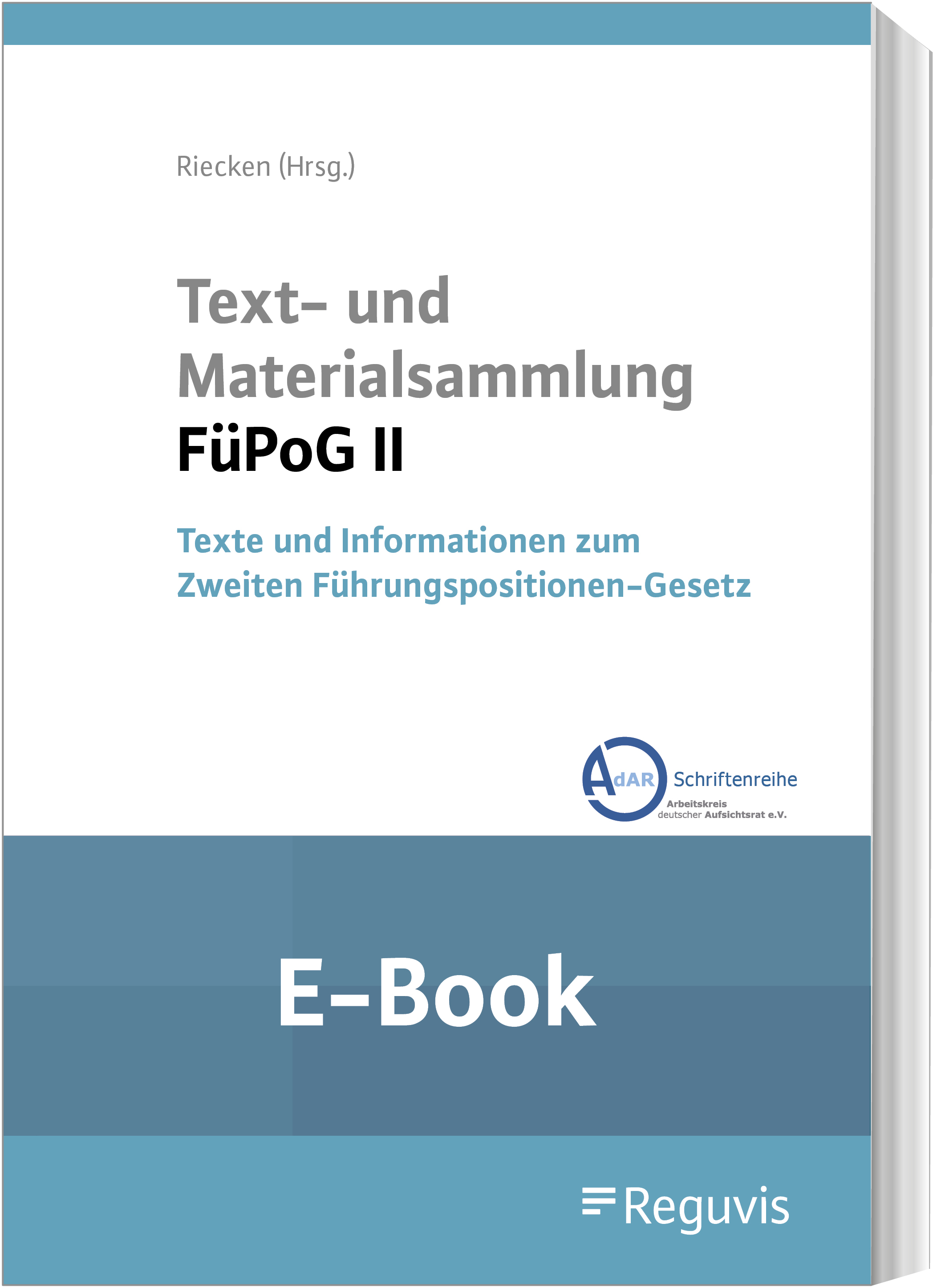 Riecken; Text- und Materialsammlung FüPoG II E-Book Riecken; Text- und Materialsammlung FüPoG II E-Book