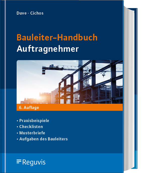 Bauleiter-Handbuch Auftragnehmer Bauleiter-Handbuch Auftragnehmer