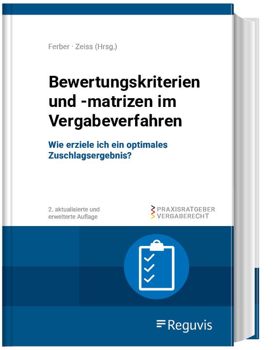 Produktbild Bewertungskriterien und Matrizen im Vergabeverfahren