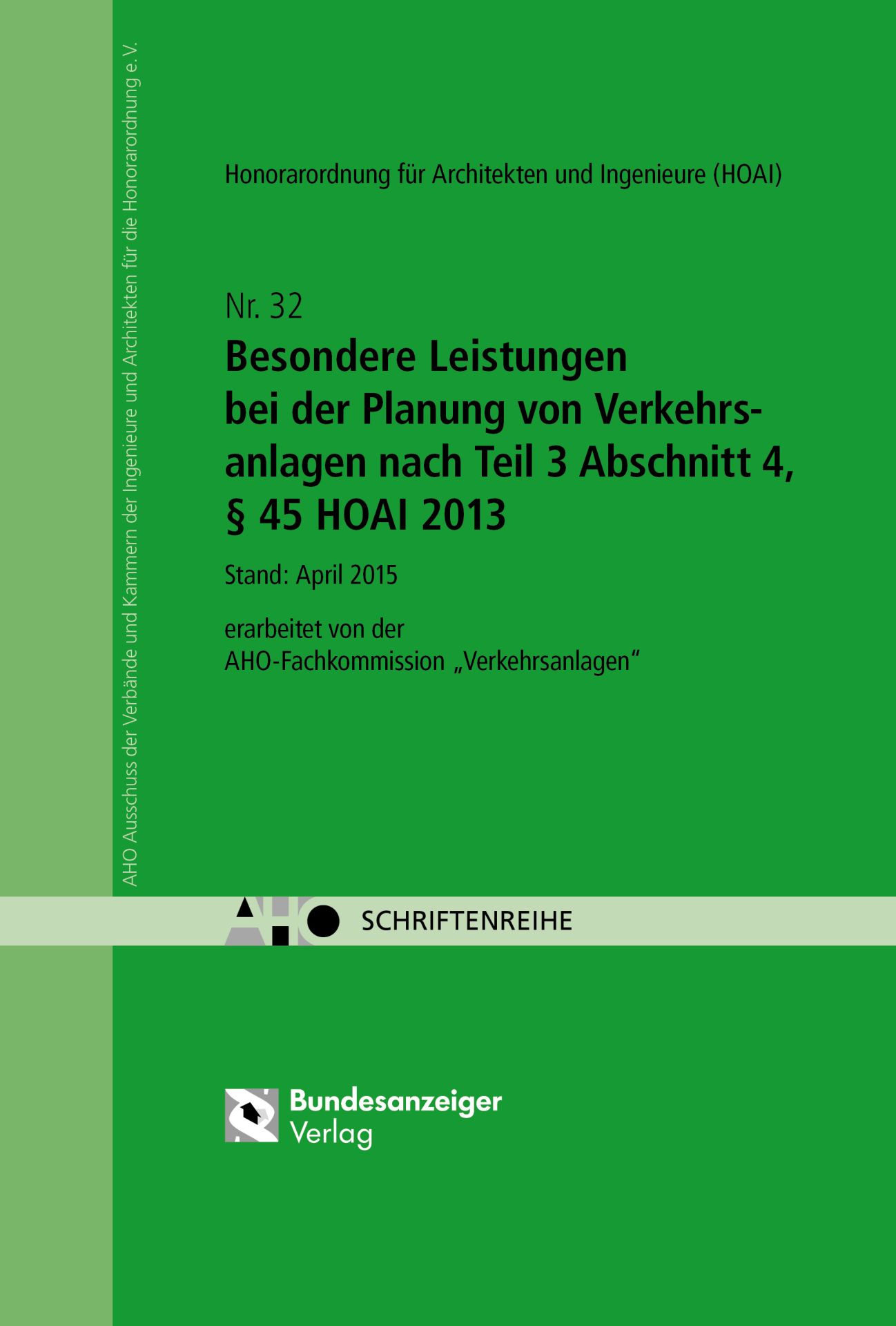 Besondere Leistungen bei der Planung von Verkehrsanlagen nach Teil 3 ...
